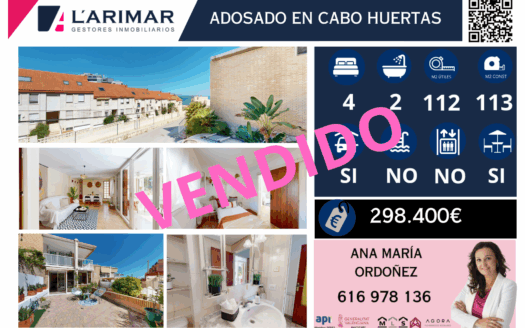 Planta baja en Cabo Huertas